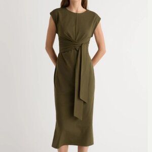 Modern Citizen Brand Size Small Black Twist Front Maxi T-Shirt Dress Cotton